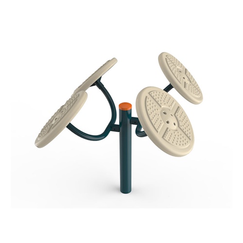 户外健身器材-二位太极揉推器 户外健身器材-二位太极揉推器