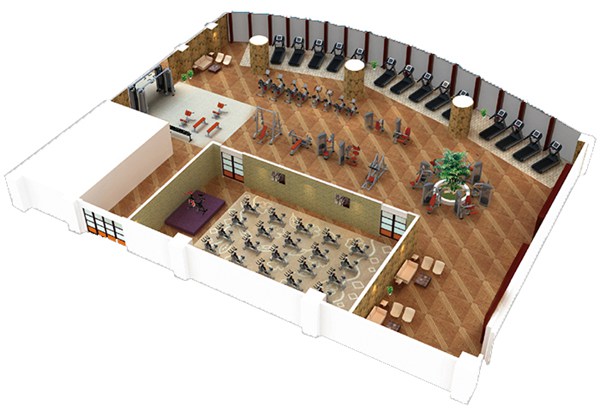 500平方健身房配置方案-广西开元体育健身器材有限公司 500平方健身房配置方案-广西开元体育健身器材有限公司